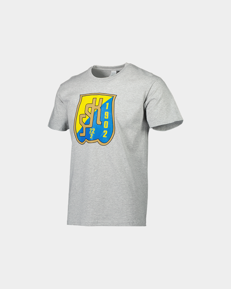 T-shirt Tassen Gråmelerad