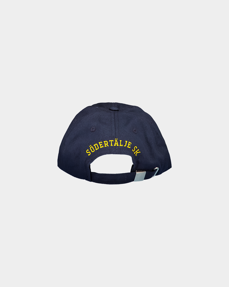 Dad cap marinblå ton i ton