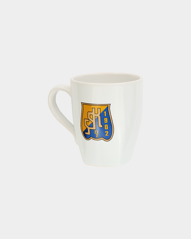 Kaffemugg vit med kartong