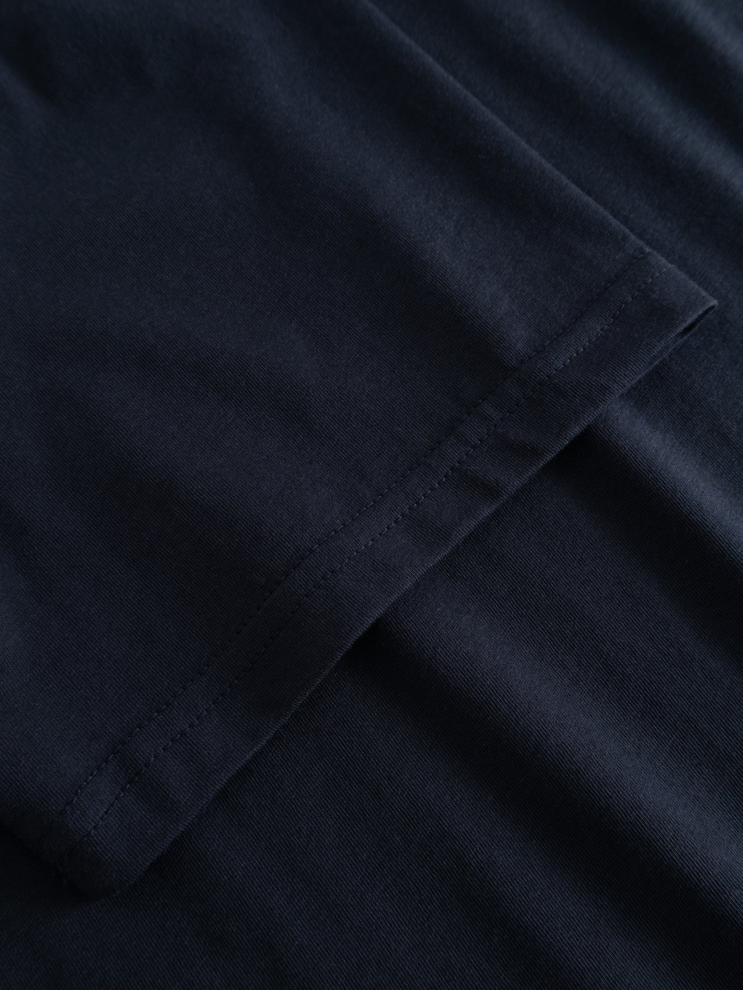 T-shirt marinblå Tassen 1-färg