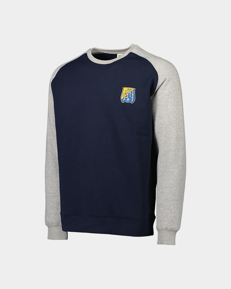 Crew neck raglan S