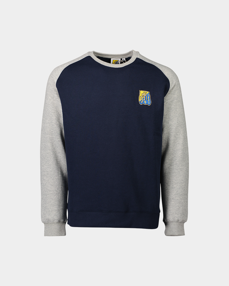 Crew neck raglan S