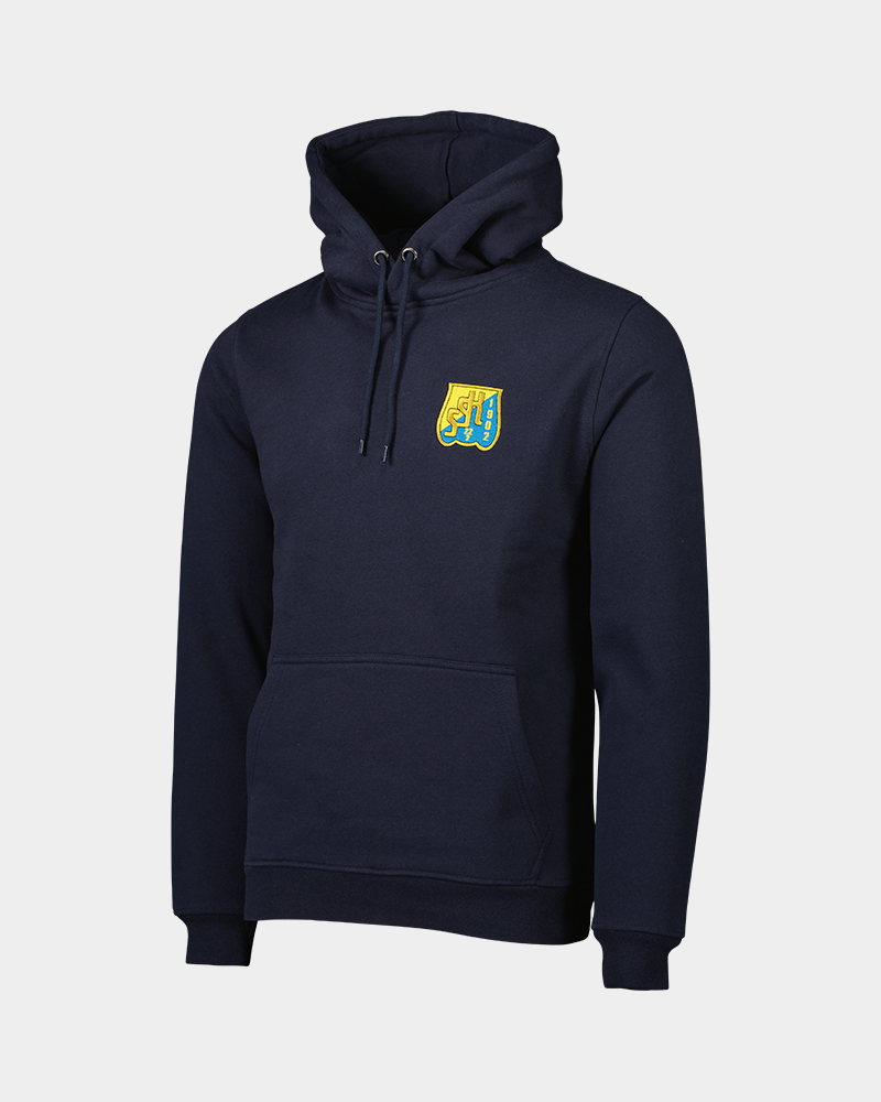 Hoodie marinblå Tassen